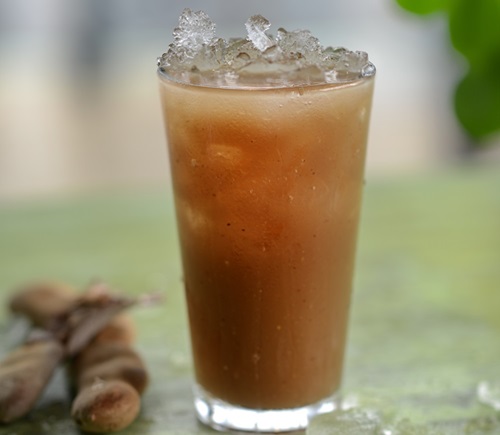 Seasonal Agua Fresca Tamarind at Ori'Zaba's